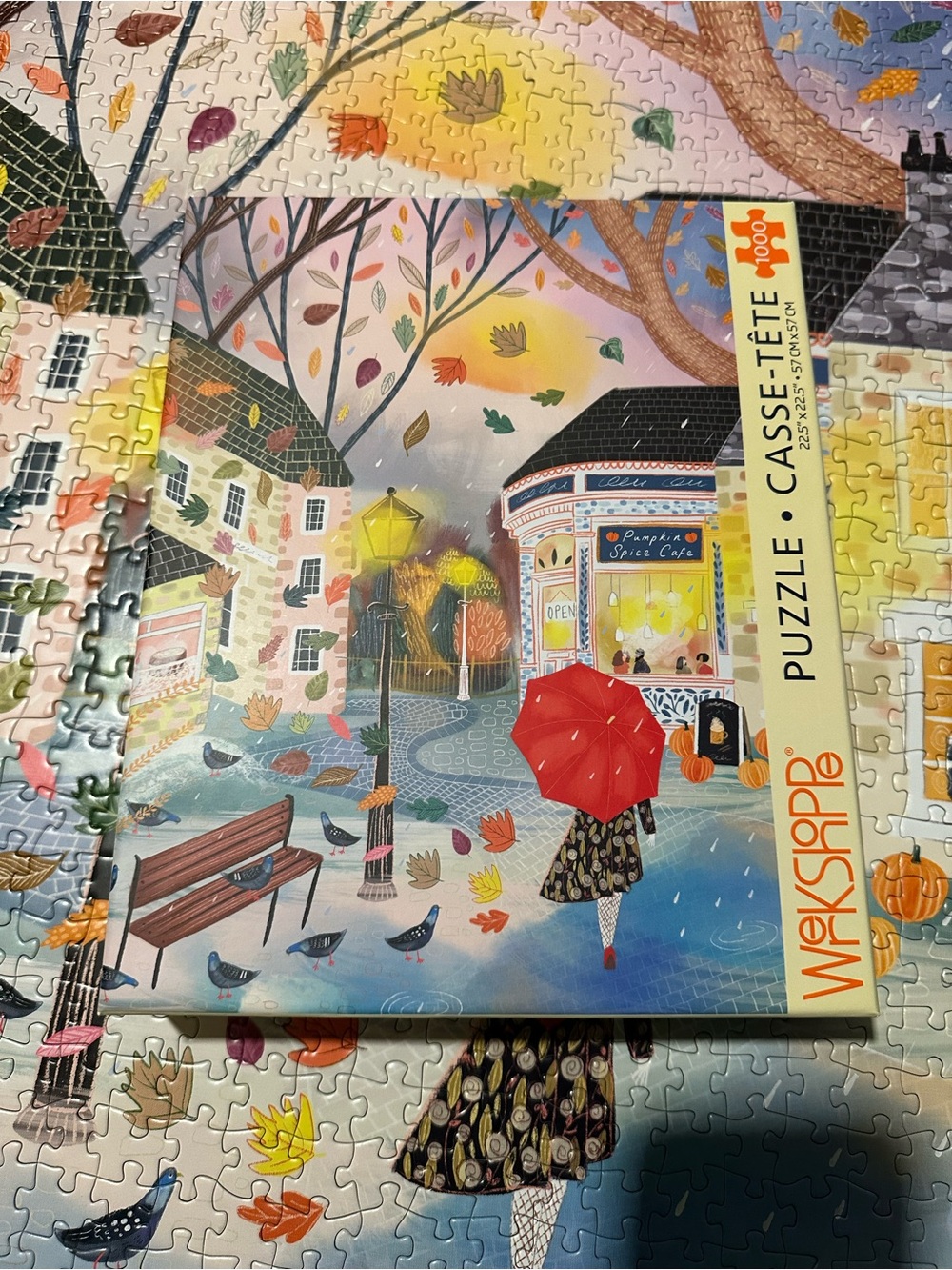 WerkShoppe “Pumpkin Spice Cafe” 1000 piece puzzle